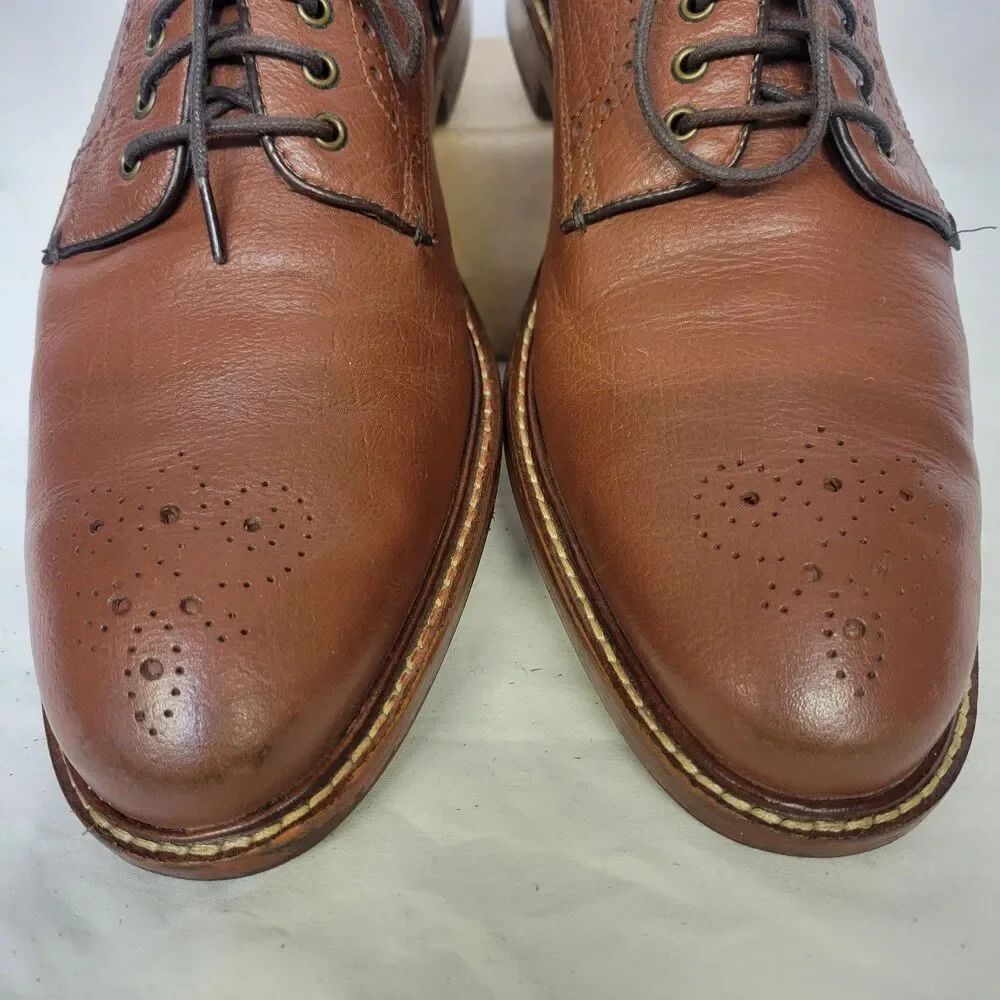 Cole Haan Size‎ 8.5 Grand.OS Men’s Brown Leather Oxford Dress Shoes C25811 U J17